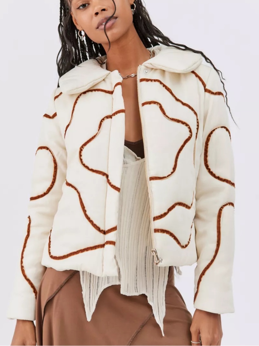 Find Me Now Transverse
Wave Puffer Jacket XS/S